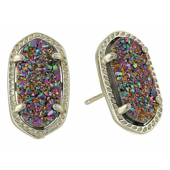 KENDRA SCOTT Ellie Stud Earrings in Multi Color - Picture 5 of 6